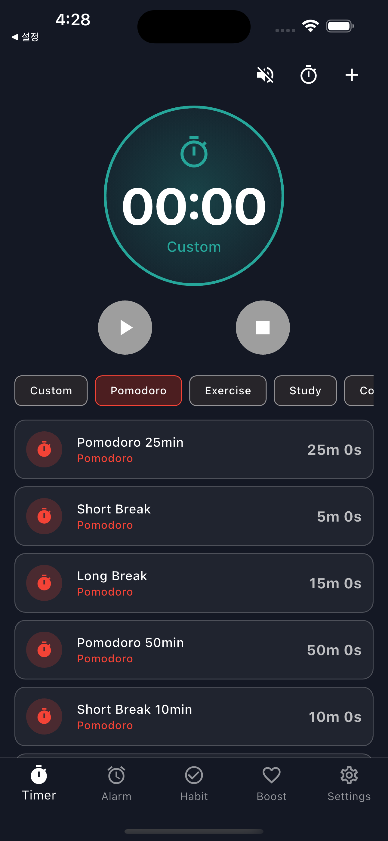 Timer & Pomodoro App